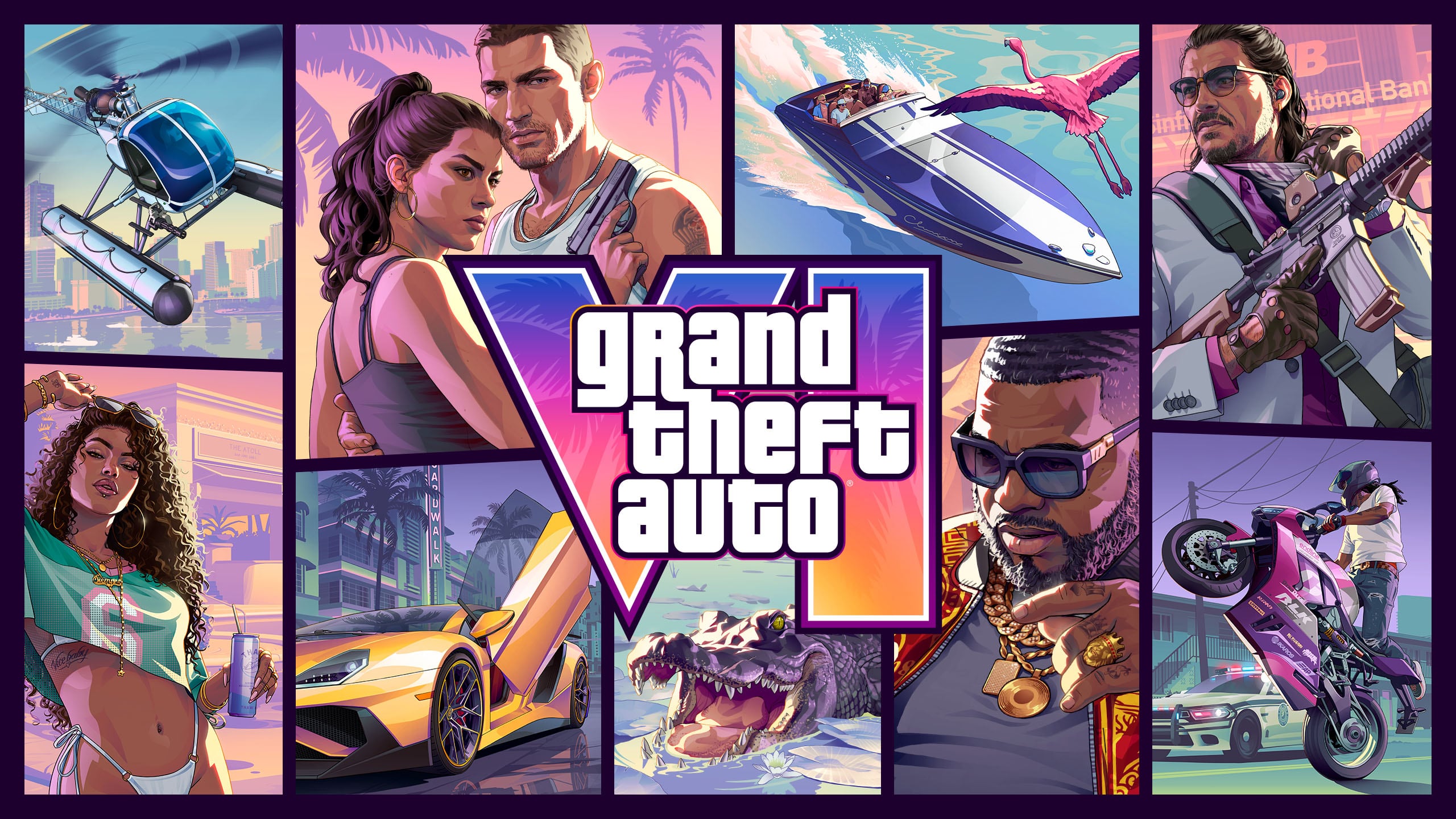 Imagem oficial associada a Grand Theft Auto VI Trailer 2